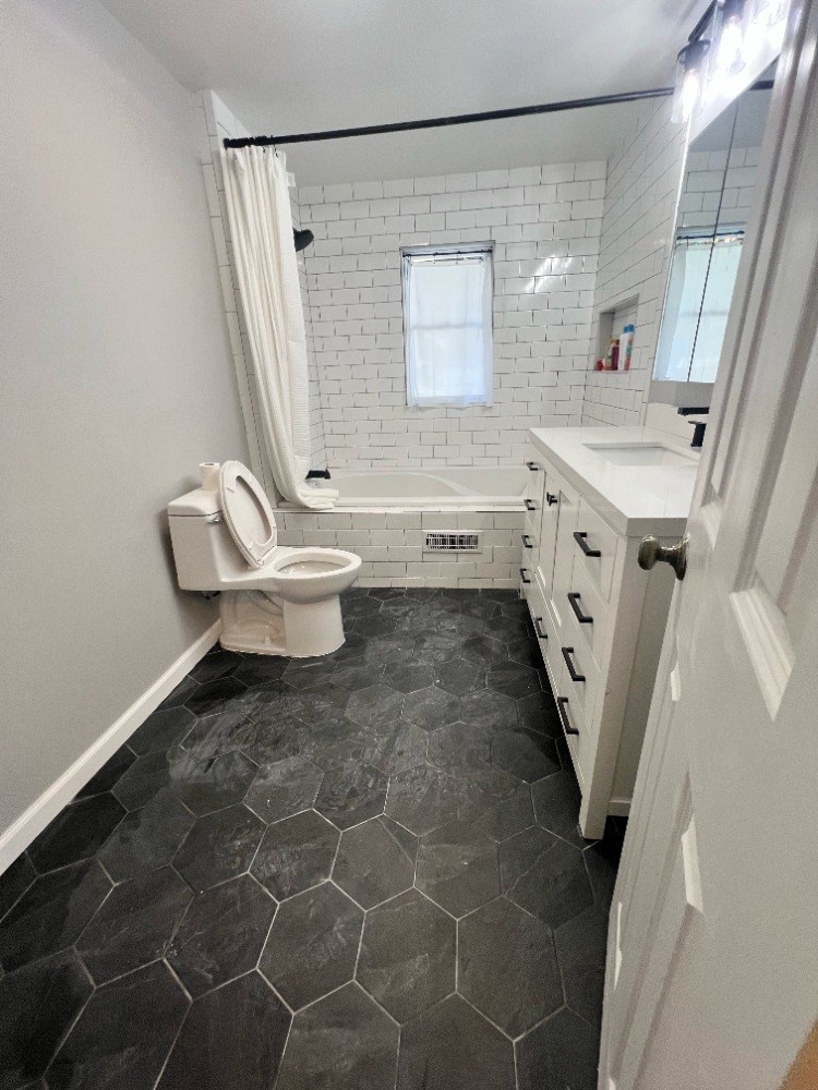Refined interior renovation detail