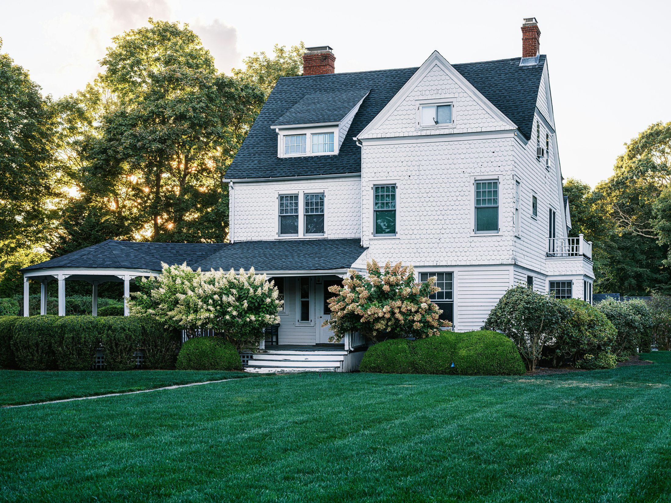Long Island custom home exterior